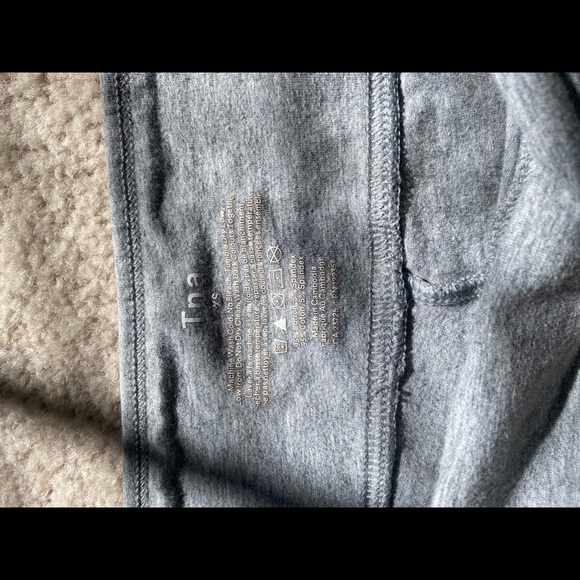 TNA aritzia grey biker shorts. - Picture 2 of 3